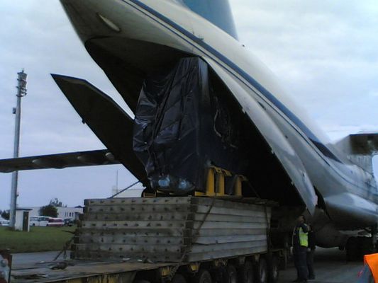 Heavy Boat Engines on IL-76 10