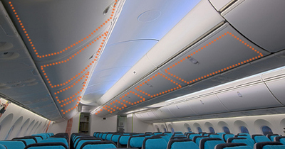 Overhead bin doors
